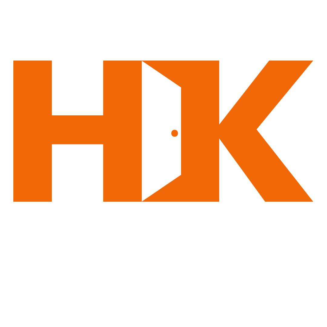 HK Digital Logo White
